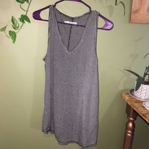 Maurices striped tunic tank